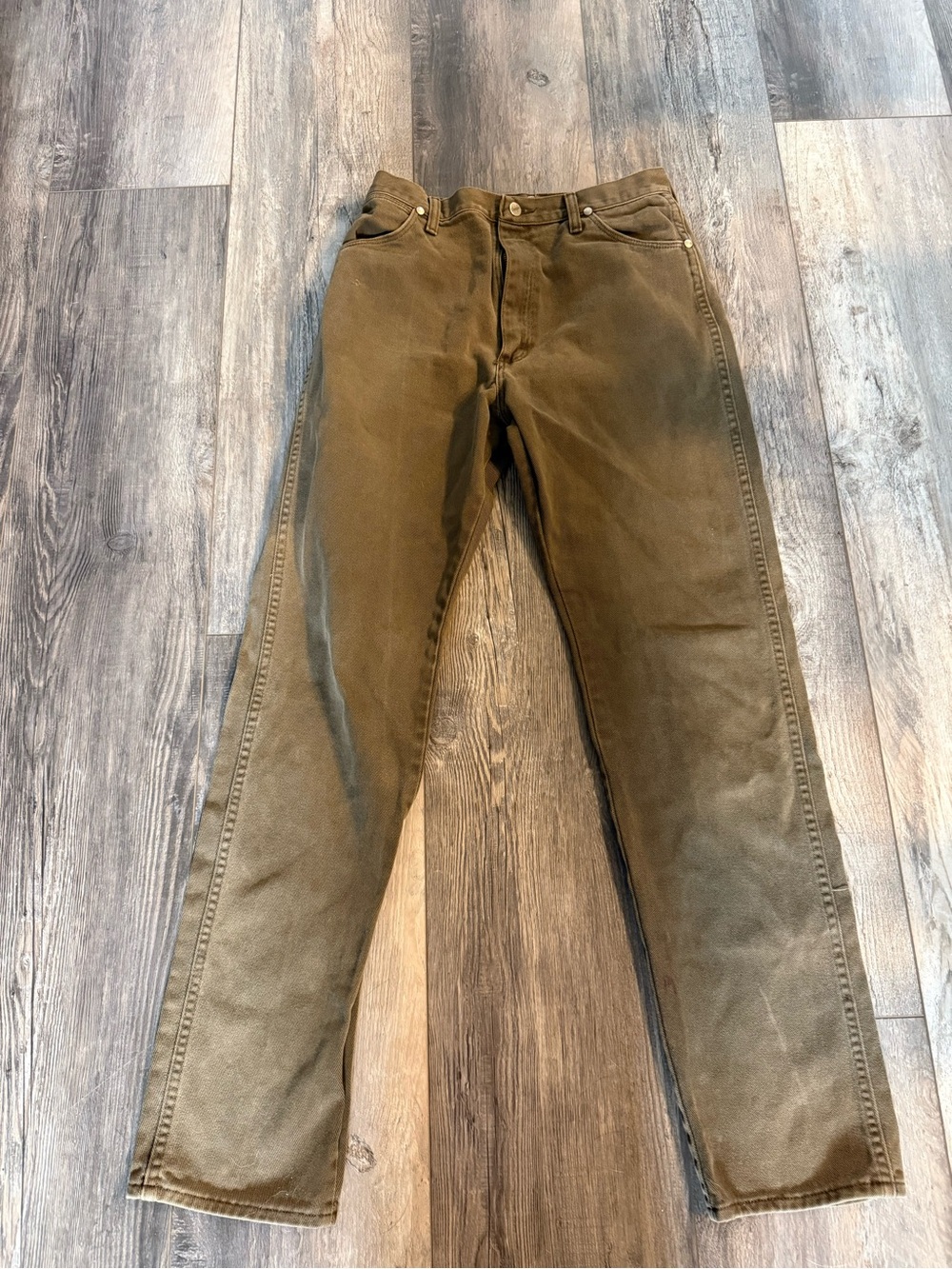 Vintage 1990s Women’s Wrangler Brown Denim Jeans